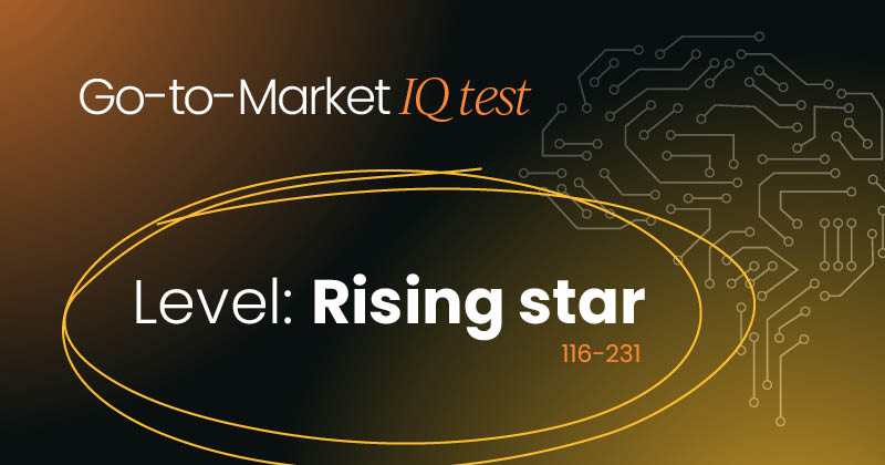 GTM IQ Test Rising Star